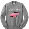 Barbie Girl Car Sweatshirt