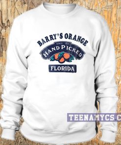 Barry's Orange Florida Sweatshirt