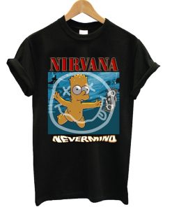 Bart Simpson Nirvana Nevermind T-shirt