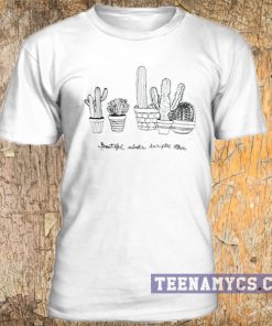 Beautiful minds inspired others, cactus t-shirt