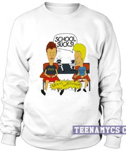 Beavis and Butt-Head School Sucks Sweatshirt