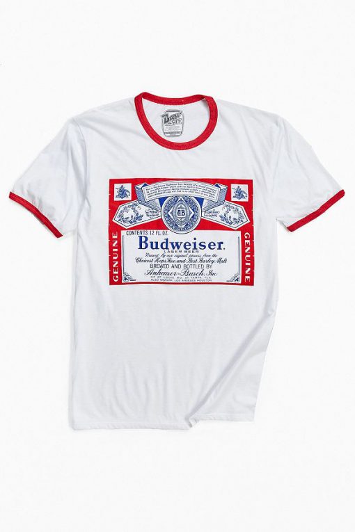 Budweiser Ringer T-shirt