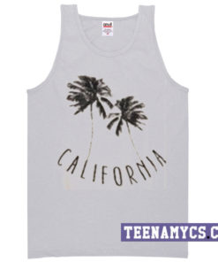 California (palm trees) Tank top