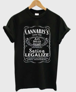 Cannabis Sativa Legalized t-shirt