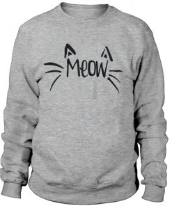 Cat Meow Sweatshirt