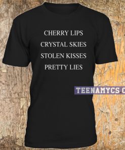 Cherry Lips Pretty Lies T-shirt