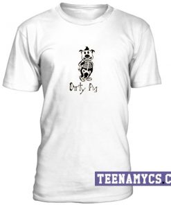 Dirty Pig skeleton unisex T-Shirt