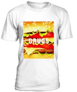 Drugs burger unisex t-shirt