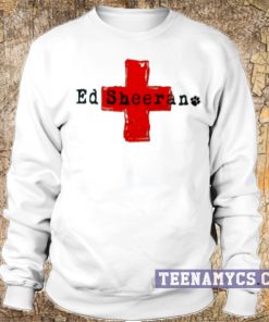 Ed Sheeran red cross Sweatshirt