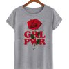 GRL PWR Rose T-shirt