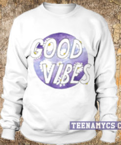 Good Vibes Daisy Flower Sweatshirt