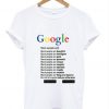 Google unisex T-Shirt