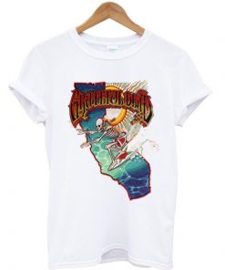 Grateful Dead Surfing Skeleton T-shirt