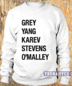 Grey's anatomy cast member Sweatshirt