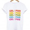 Grl Pwr Rainbow T-shirt