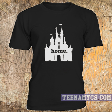 Home at the castle t-shirt