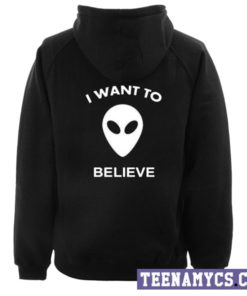 I want to believe, Alien Hoodie