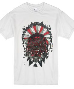 Indian style lion T Shirt