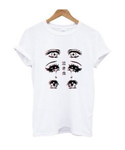 Japanese Style Sad Eyes T-shirt