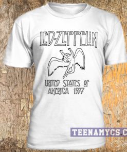 Led Zeppelin 1977 t-shirt