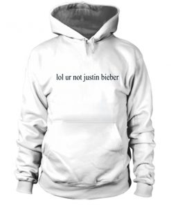 Lol ut not Justin Bieber Hoodie