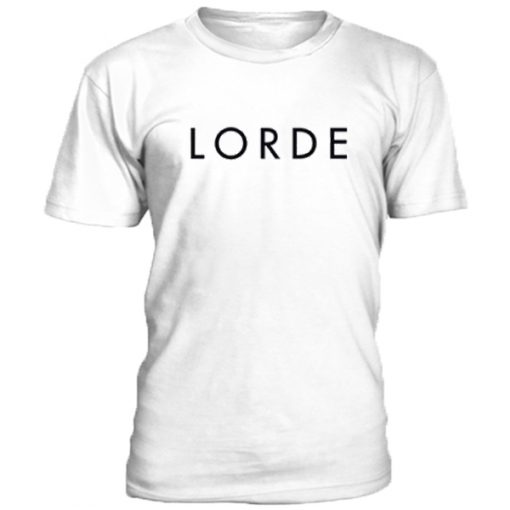 Lorde t-shirt