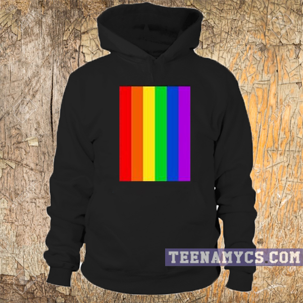 Loving someone rainbow Hoodie