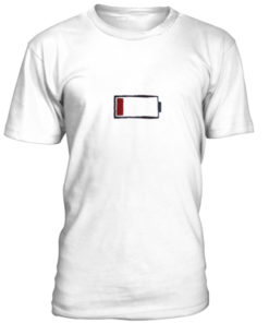 Low battery life T-shirt
