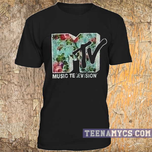 MTV Flowery unisex T-shirt