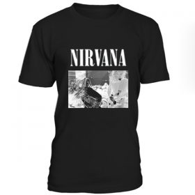 Nirvana Black T-shirt - teenamycs