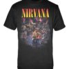 Nirvana live in concert photo t-shirt