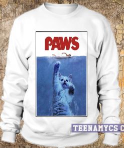 Paws Cat Sweatshirt
