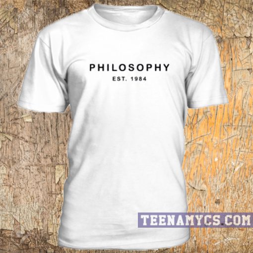 Philosophy t-shirt