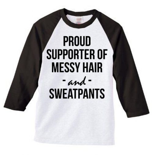 Proud supporter of messy hair unisex T-shirt