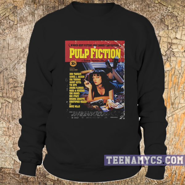 Pulp fiction poster Sweatshirt