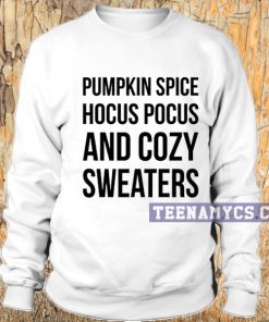 Pumpkin Spice Hocus Pocus Sweatshirt