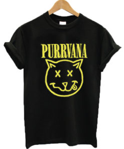 Purrvana Nirvana T-shirt