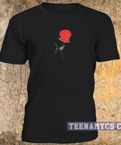 Rose flower t-shirt