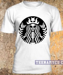 Skull Starbucks t-shirt