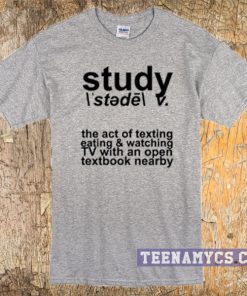 Study definition t-shirt
