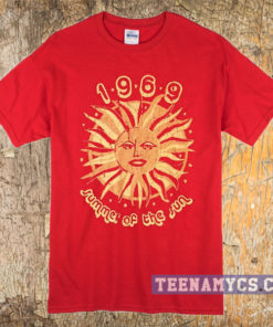 Summer of the sun 1969 t-shirt