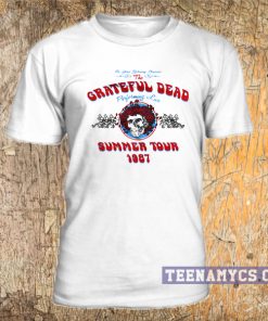 The Grateful Dead summer tour 1987 t shirt