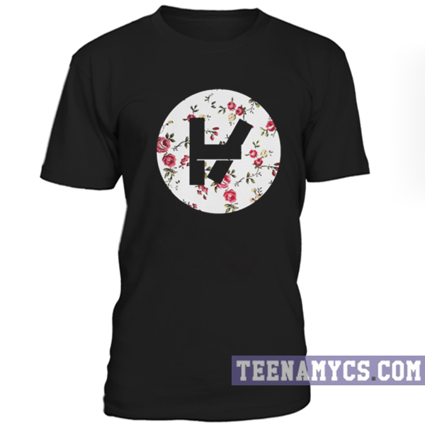 Twenty One Pilots Flowery Logo T-shirt