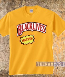 Yellow Black Lives Matter Tee