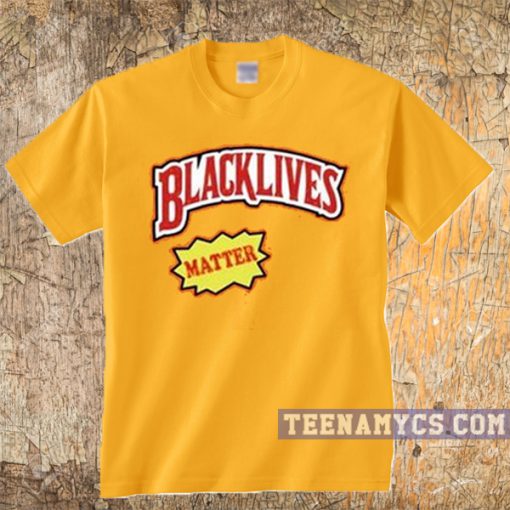 Yellow Black Lives Matter Tee