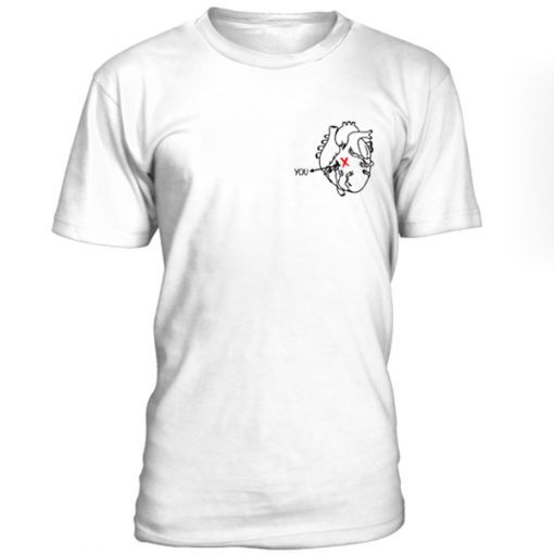 You heart t-shirt