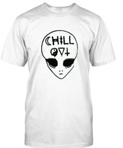 alien chill out tshirt