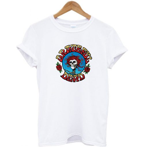 Grateful Dead Bertha Skull And Roses T-shirt