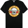 Guns N Roses Bullet Logo T-shirt