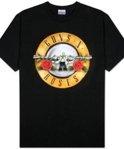 Guns N Roses Bullet Logo T-shirt
